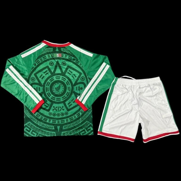 Mexique Maillot Manches Longues Domicile CDM 26 – Enfant