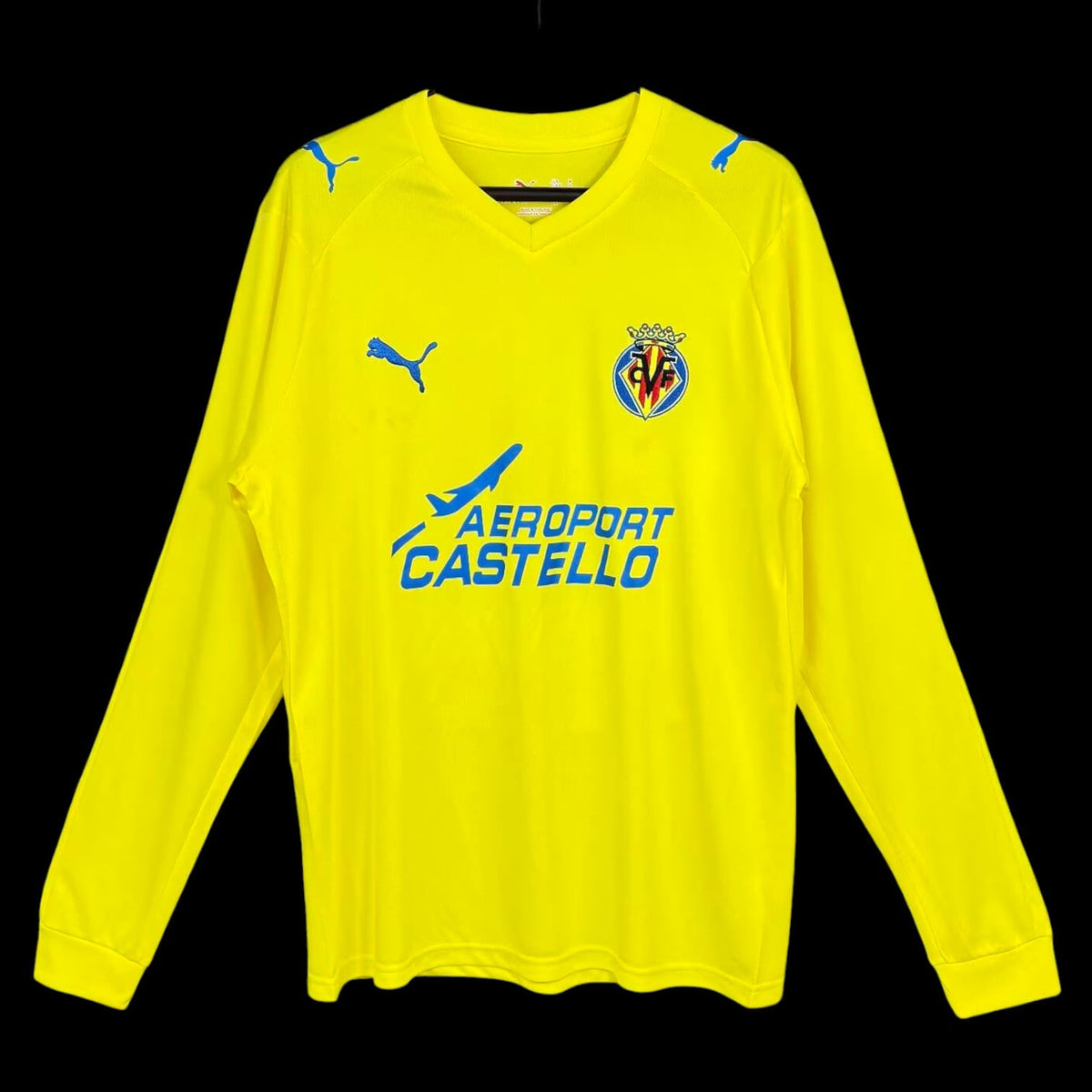 Villarreal Maillot Manches Longues Domicile Rétro 08/09