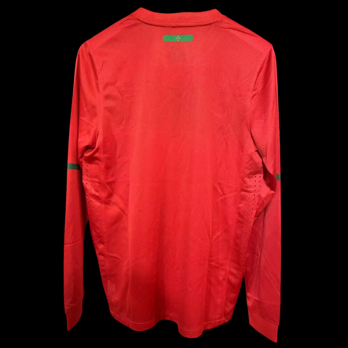 Portugal Maillot Manches Longues Domicile Rétro 2010 – vue 2