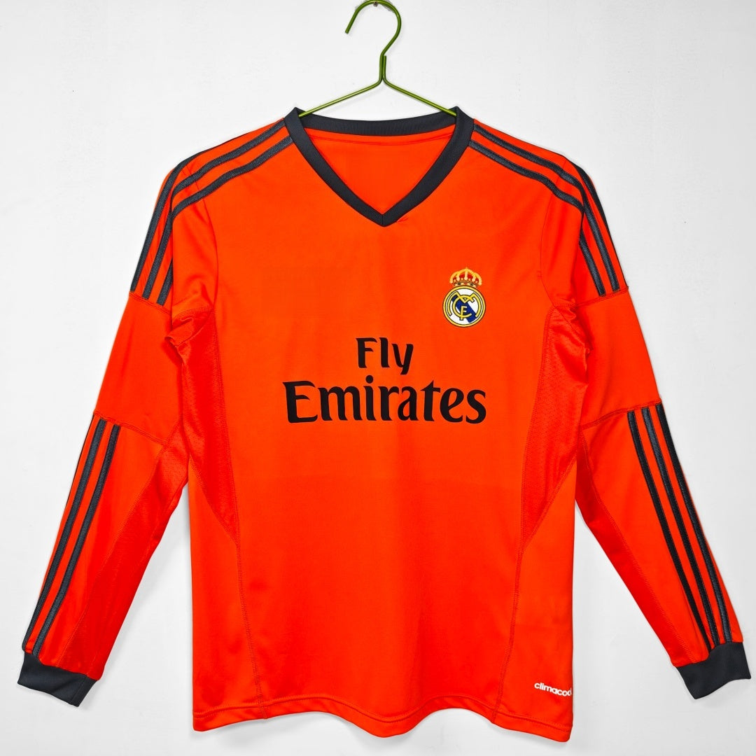 Real Madrid Maillot Manches Longues Third Rétro 2013/2014