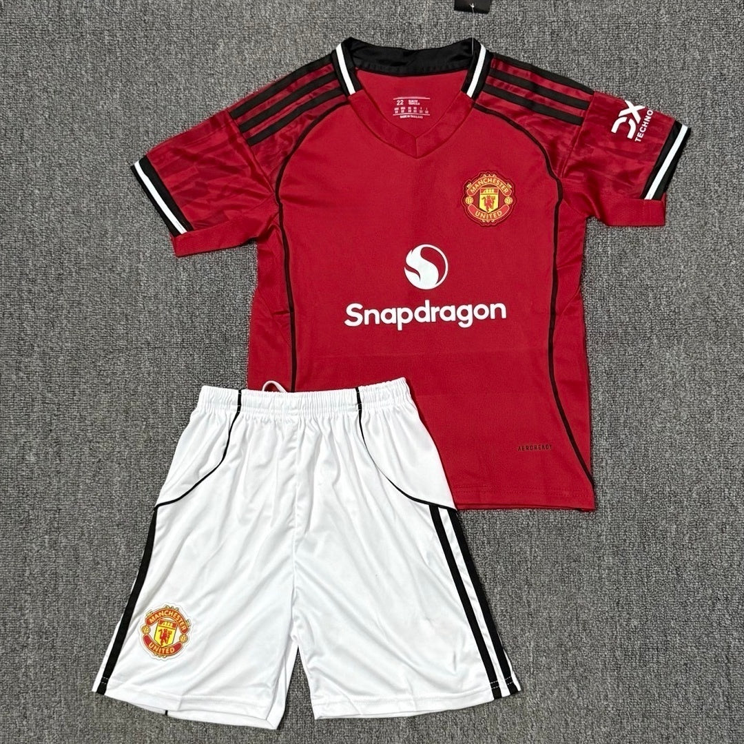 Manchester United Ensemble Enfant Domicile 25/26