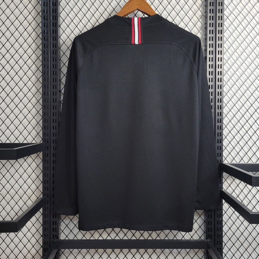 Paris SG Maillot Manches Longues Domicile Rétro 2018/2019 – vue 2