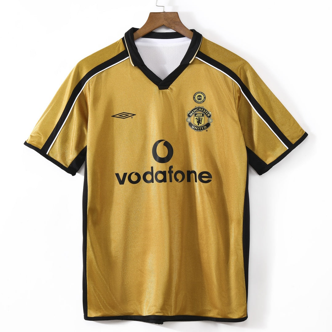 Manchester United Maillot Rétro Spécial 2001/2002