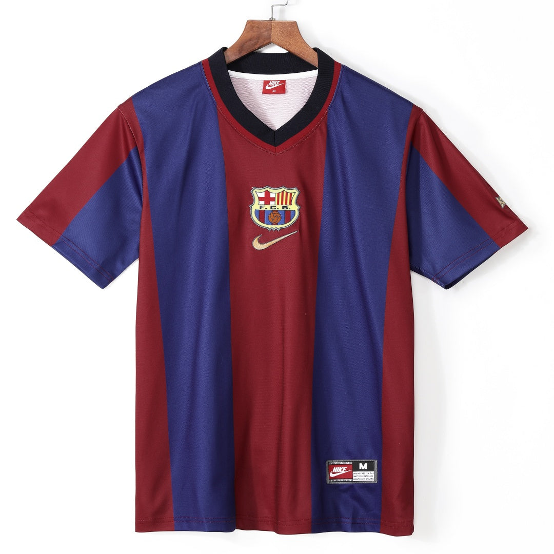 Barcelone Maillot Domicile Rétro 1998/1998
