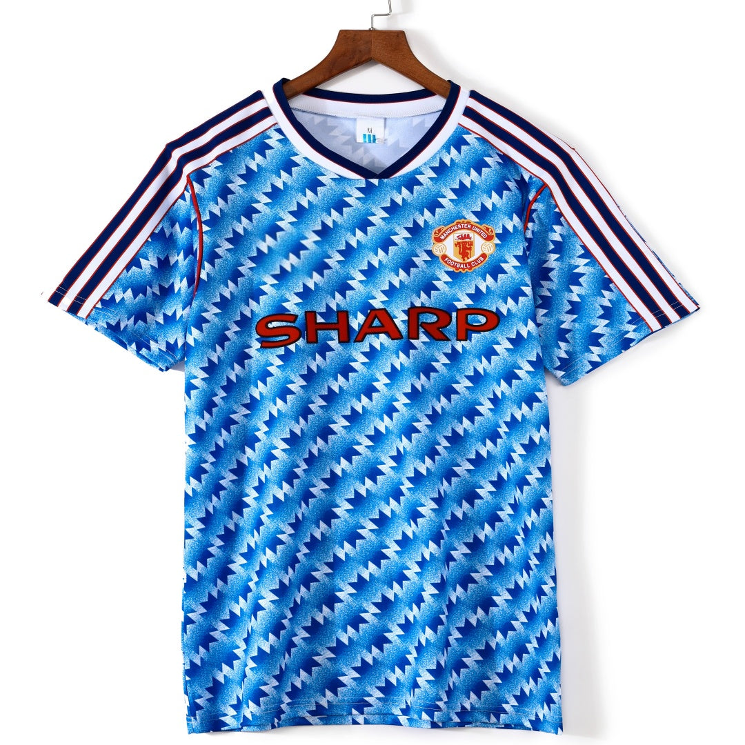 Manchester United Maillot Extérieur Rétro 1990/1992