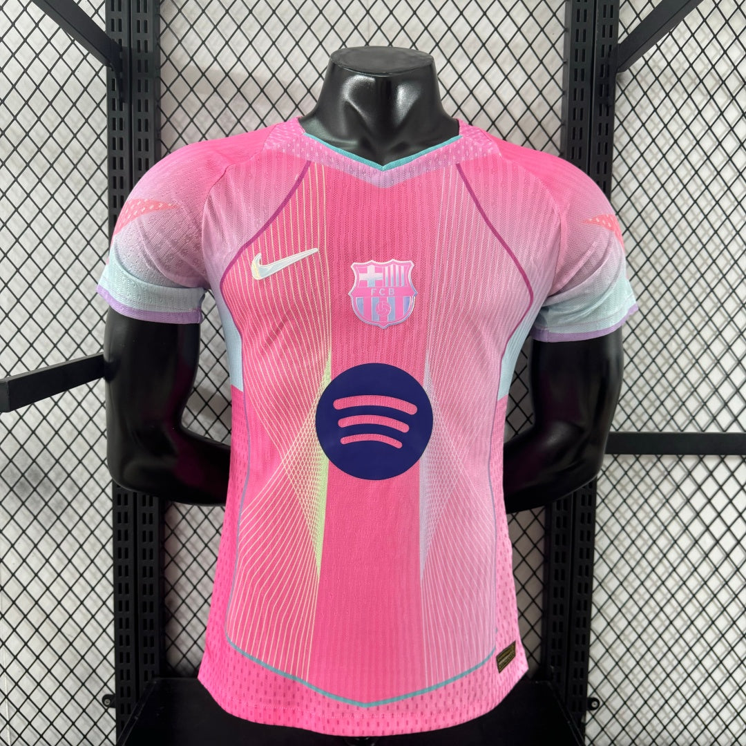 Barcelone Maillot Spécial Rose 25/26 – Version Player