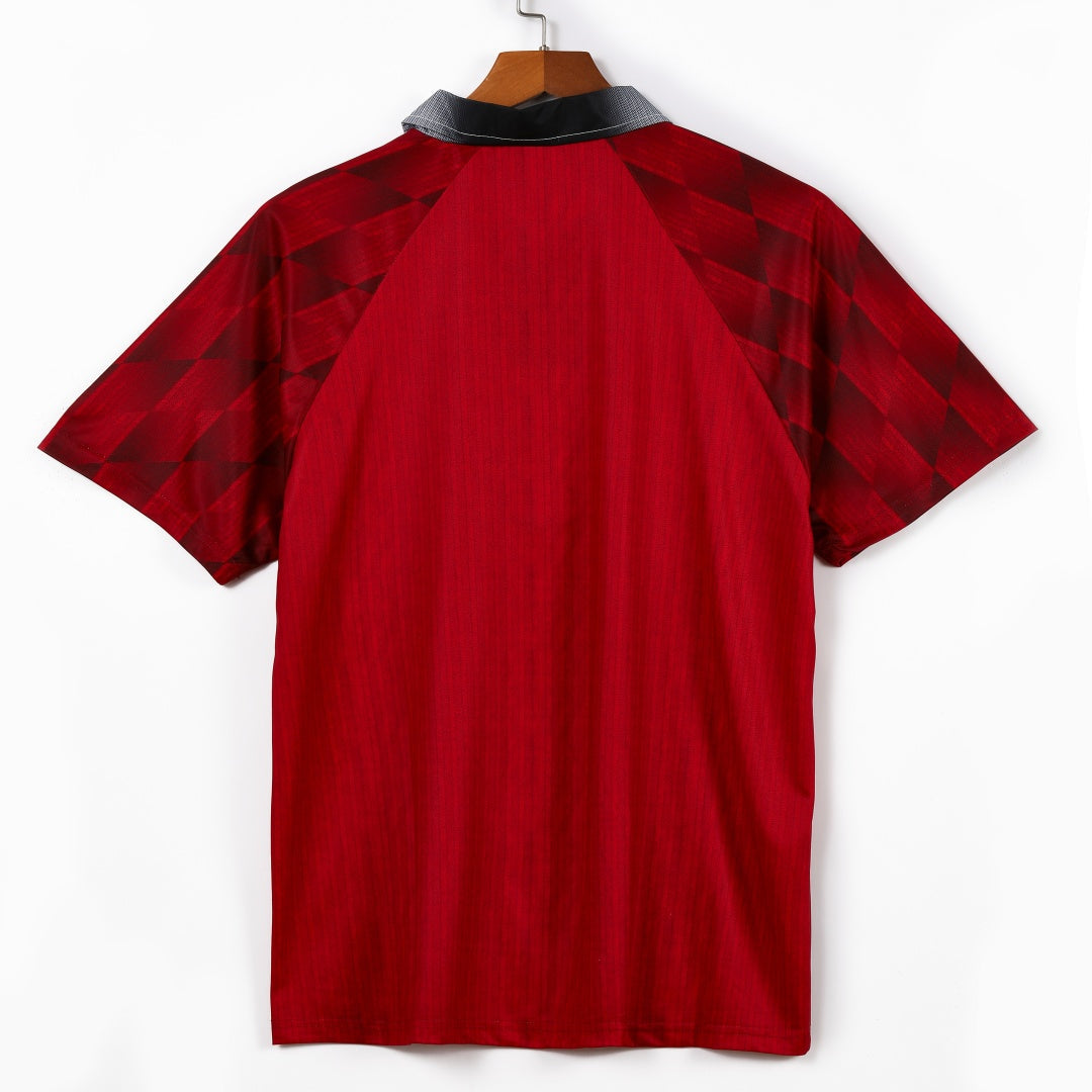 Manchester United Maillot Domicile Rétro 1996/1997 – vue 2