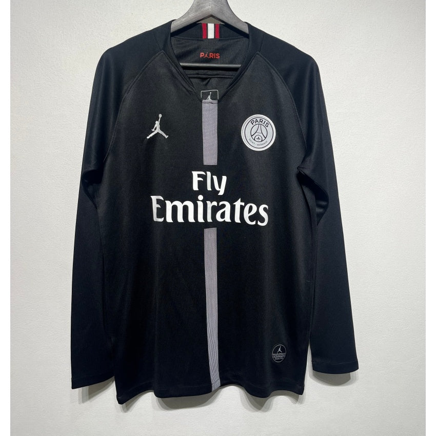 Paris SG Maillot Manches Longues Domicile Rétro 2018/2019 – vue 3