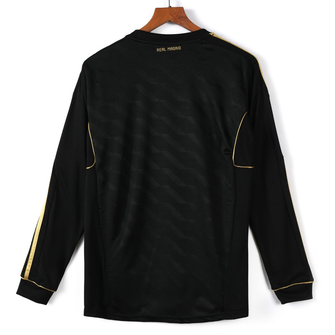 Real Madrid Maillot Manches Longues Extérieur Rétro 2011/2012 – vue 2