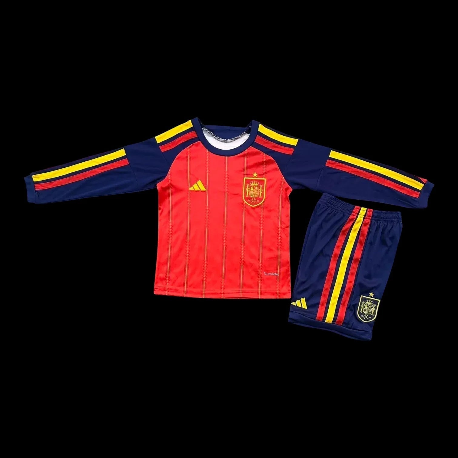 Espagne Maillot Manches Longues Domicile CDM 26 – Enfant