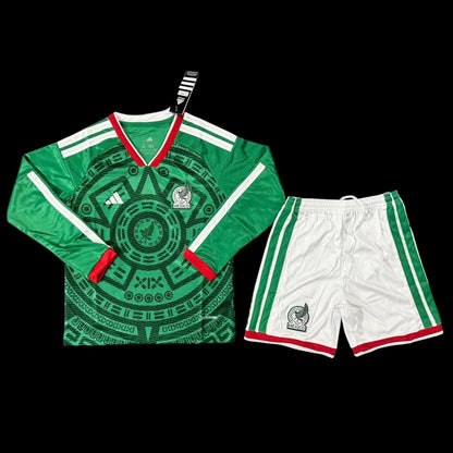 Mexique Maillot Manches Longues Domicile CDM 26 – Enfant