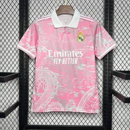 MAILLOT 25/26 REAL MADRID SPÉCIAL STYLE POLO ROSE