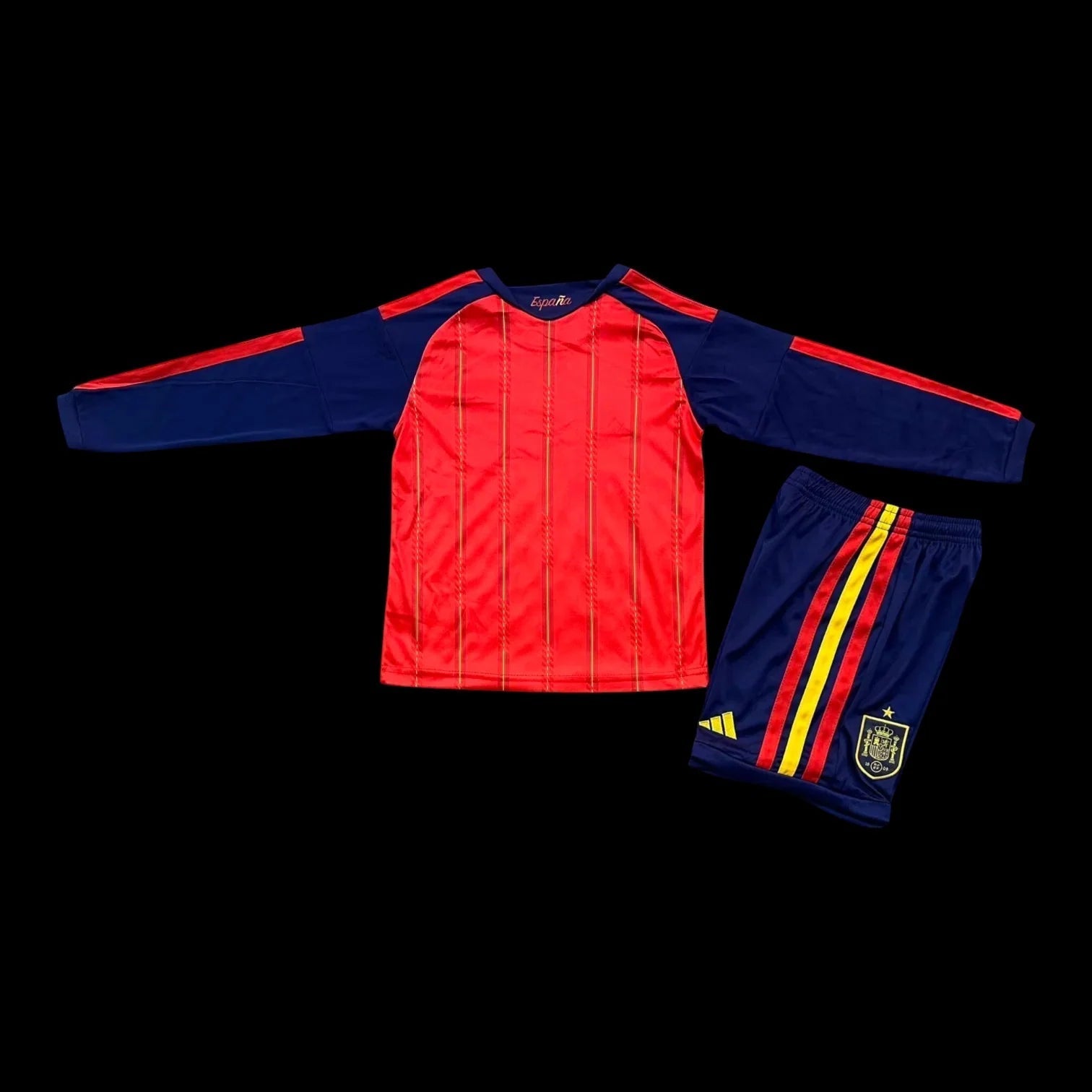 Espagne Maillot Manches Longues Domicile CDM 26 – Enfant