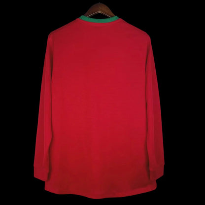 Portugal Maillot Manches Longues Domicile Rétro 2012