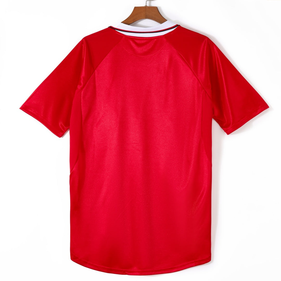 Manchester United Maillot Domicile Rétro 1999/2000 – vue 2