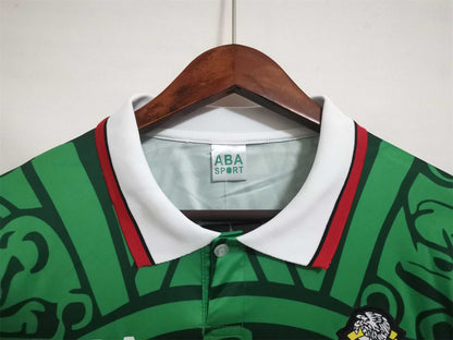 MAILLOT MEXIQUE DOMICILE 1998 VERSION MANCHES LONGUES