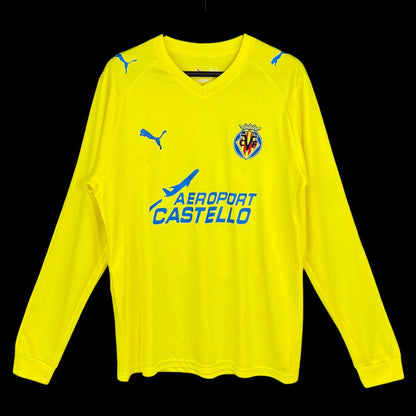 Villarreal Maillot Manches Longues Domicile Rétro 08/09