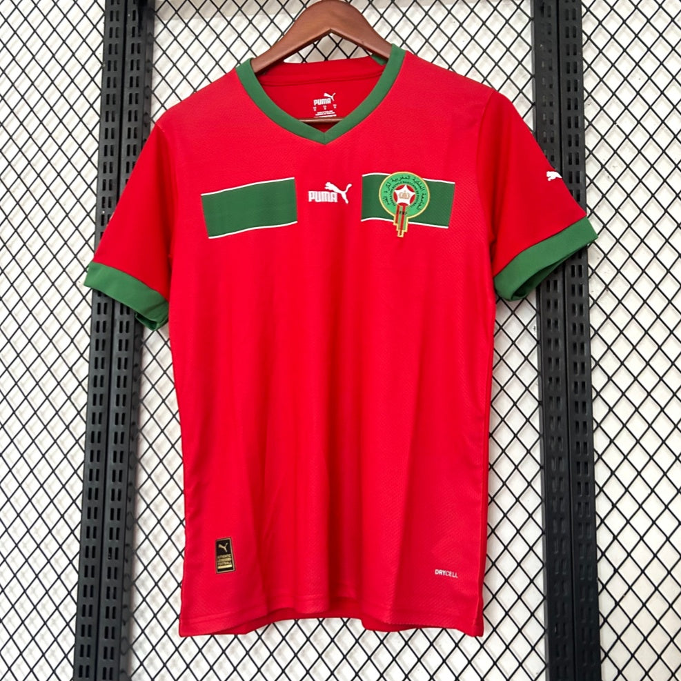 Maroc Maillot Domicile Rétro 2022