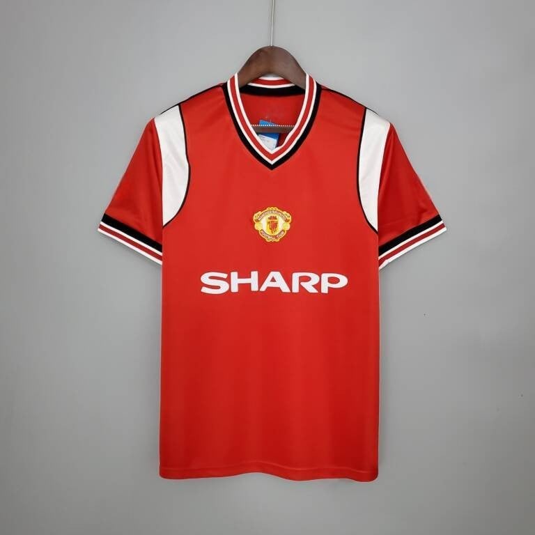 Manchester Utd Maillot Rétro 85/86