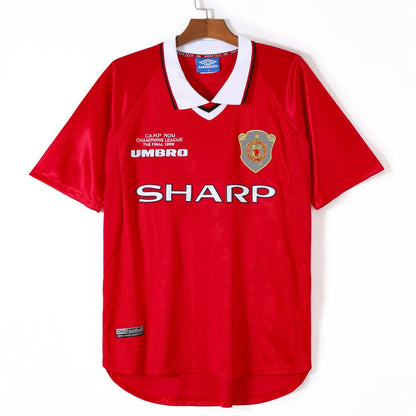 Manchester United Maillot Domicile Rétro 1999/2000