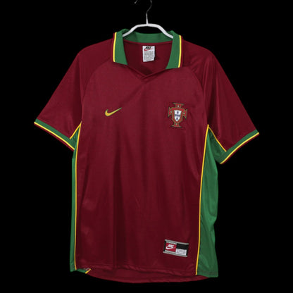 Portugal Maillot Domicile Rétro 1998