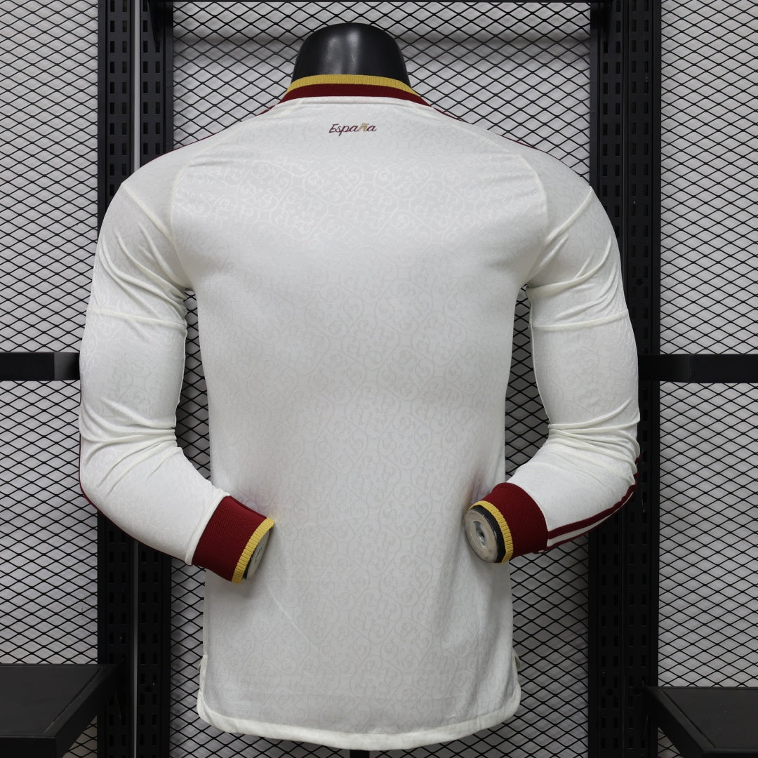 Espagne Maillot Manches Longues Extérieur 2026 – Version Player – vue 2