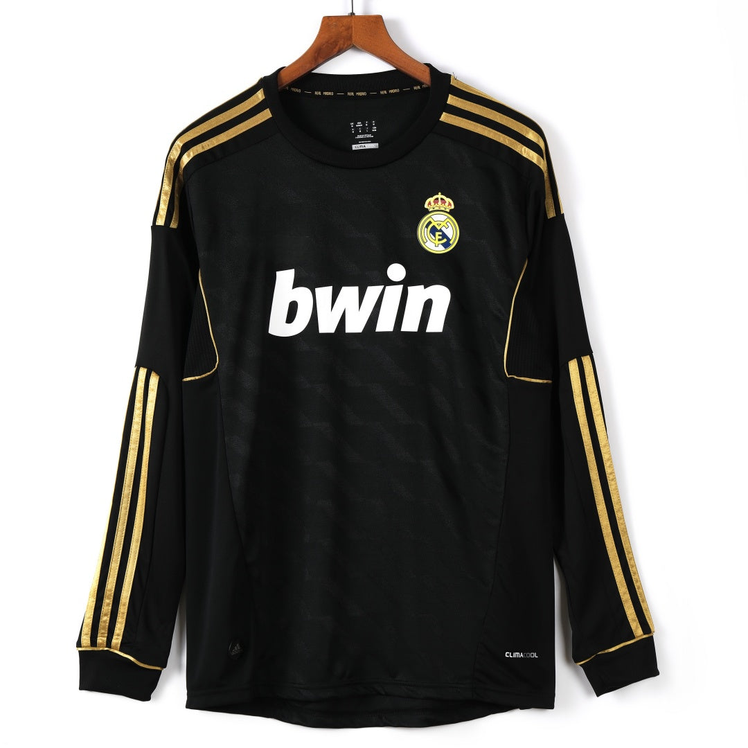 Real Madrid Maillot Manches Longues Extérieur Rétro 2011/2012