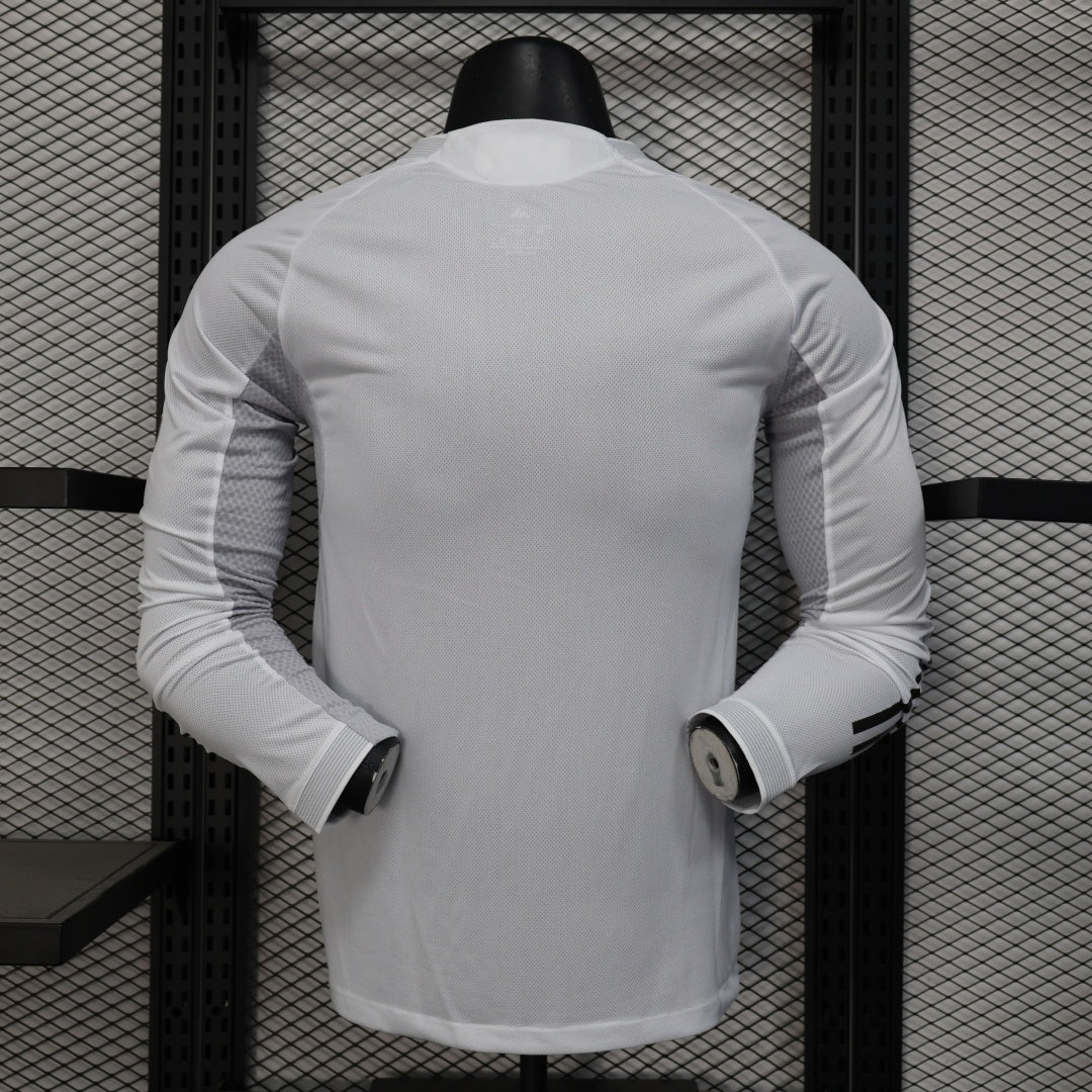 Real Madrid Maillot Manches Longues Domicile 25/26 – Version Player – vue 2