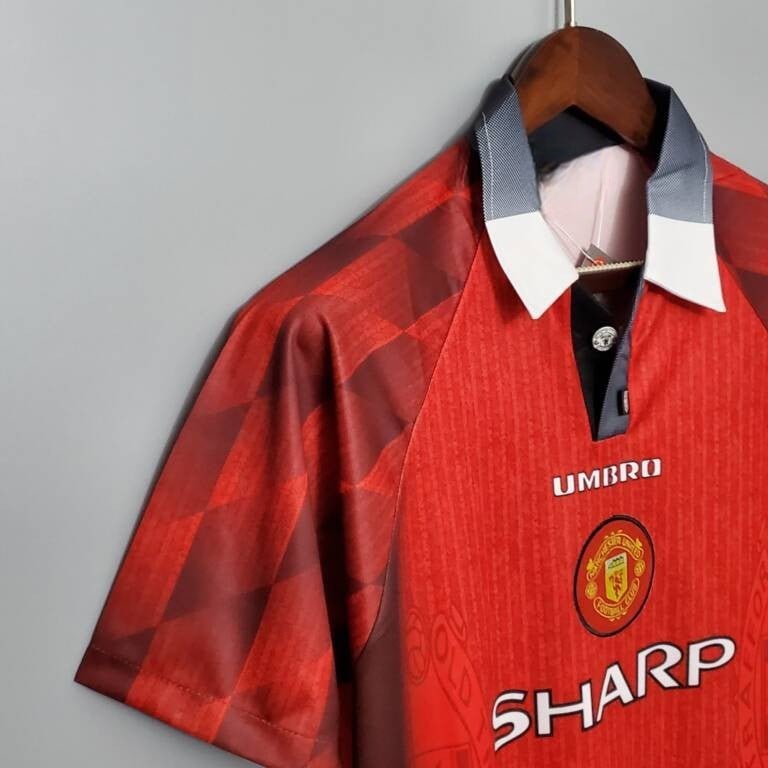 Manchester Utd Maillot Rétro 1996 – vue 7