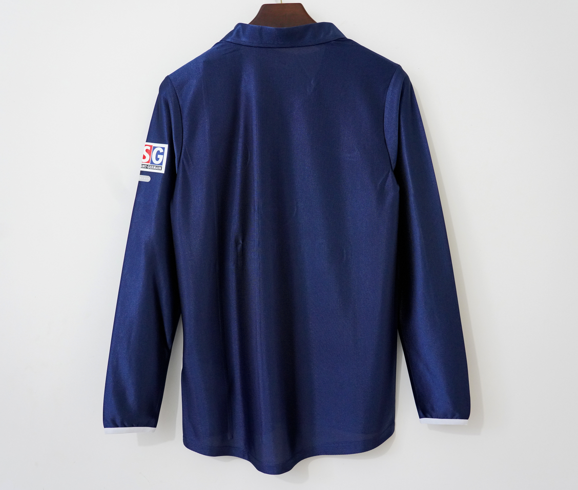Paris SG Maillot Manches Longues Domicile Rétro 2001/2002 – vue 2
