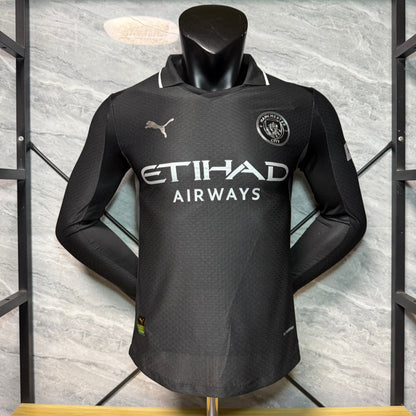 Manchester City Maillot Manches Longues Extérieur 25/26 – Version Player