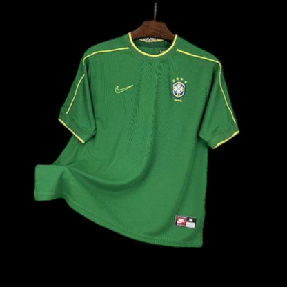 Brésil Maillot Gardien Rétro 1998