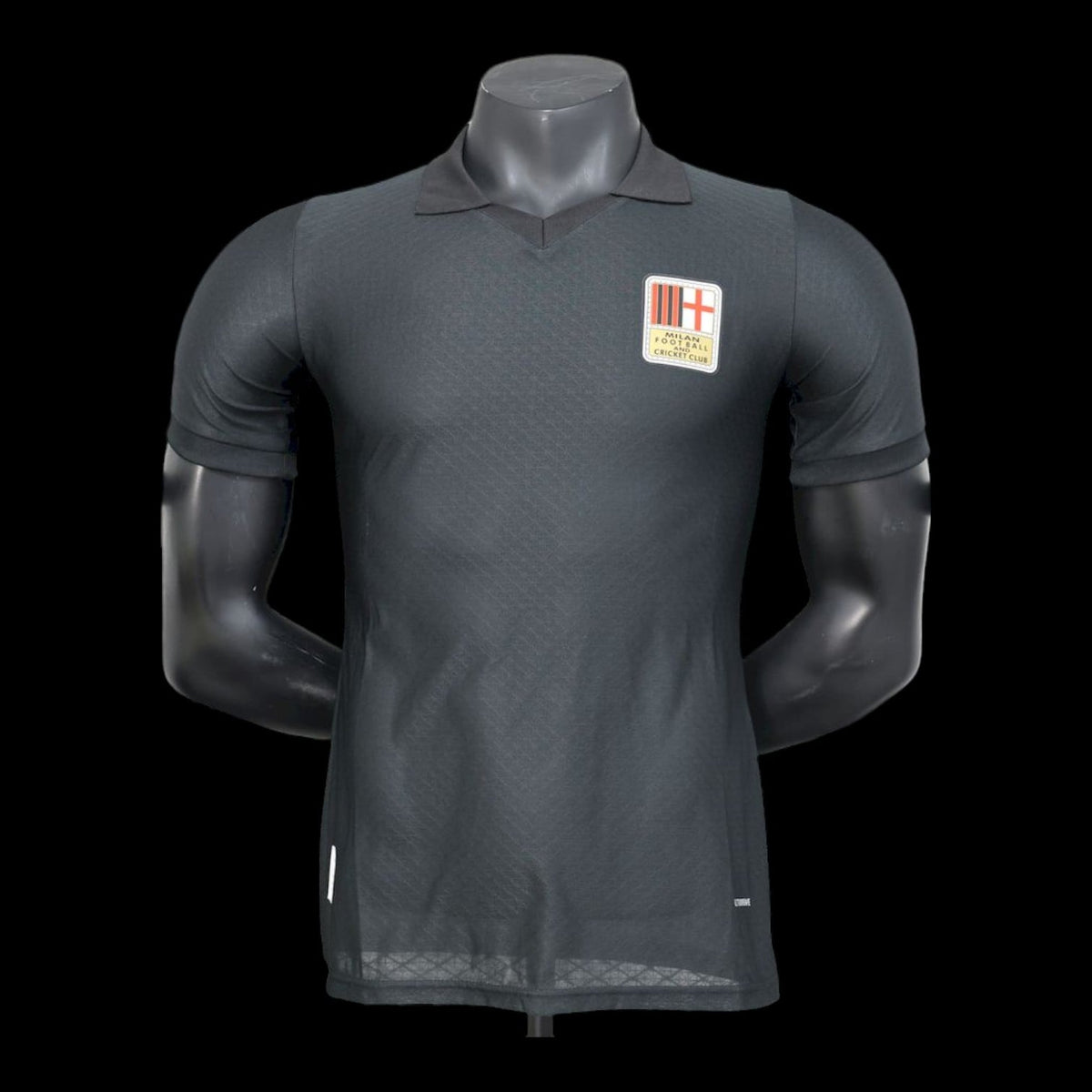 Milan AC Maillot 125th Anniversary Edition Retro Noir – Version Player