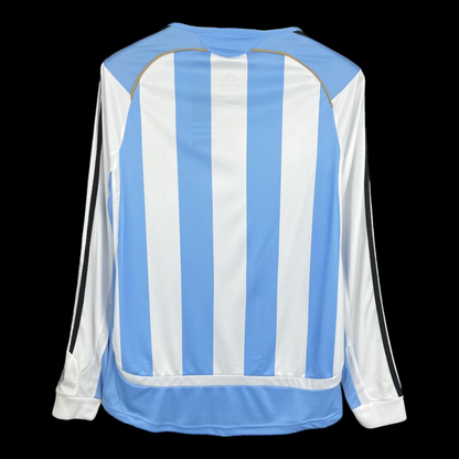 Argentine Maillot Domicile Rétro Manches Longues 2006/2007 – vue 2
