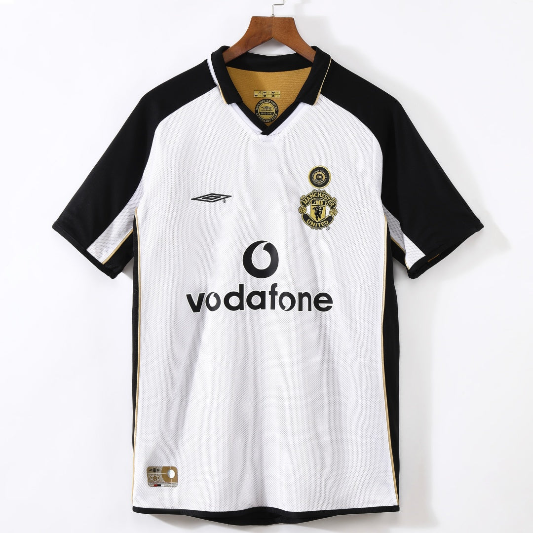 Manchester United Maillot Rétro Spécial 2001/2002 – vue 3
