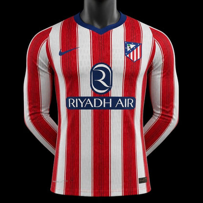Atlético Madrid Maillot Manches Longues Domicile 26/27 – Version Player