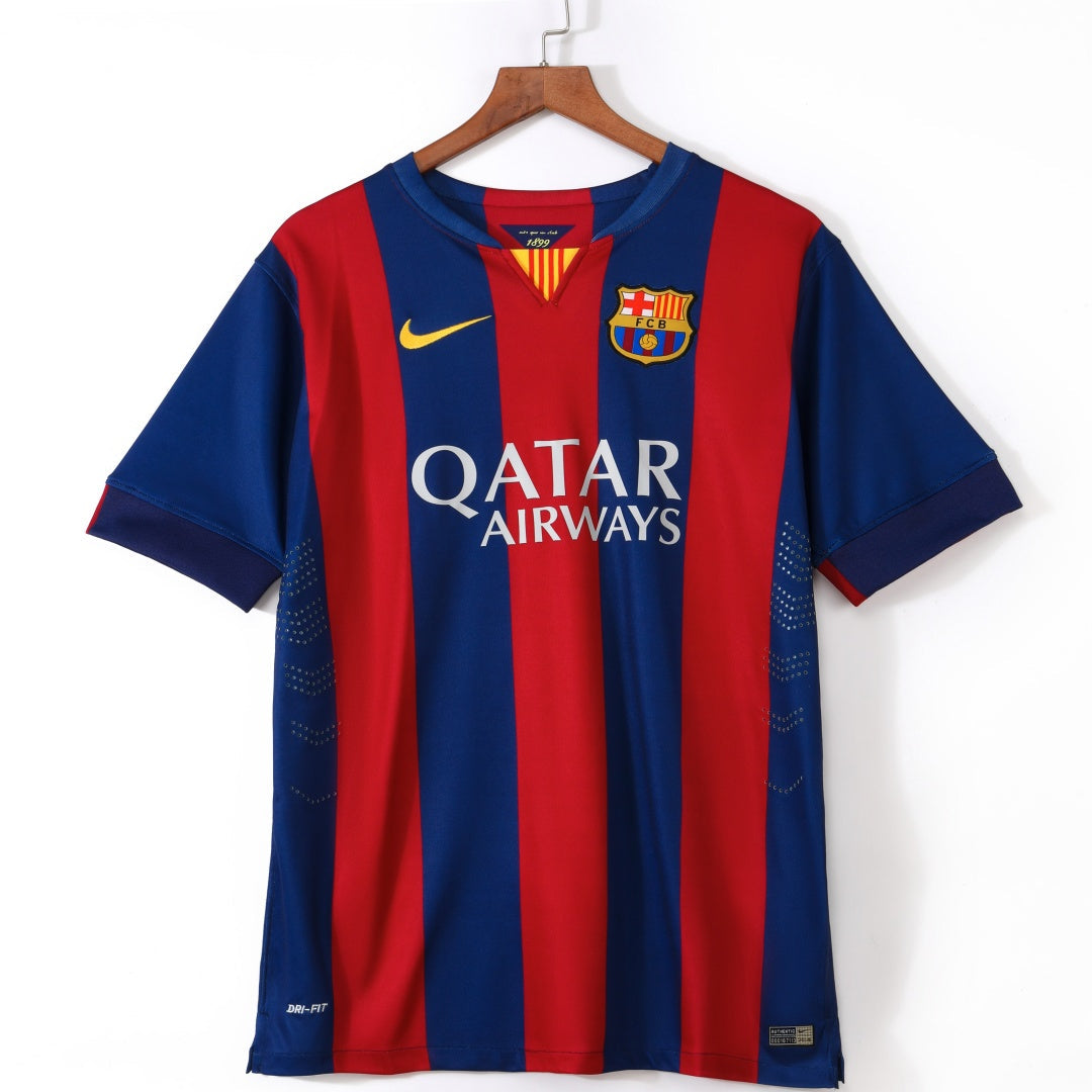 Barcelone Maillot Domicile Rétro 2014/2015