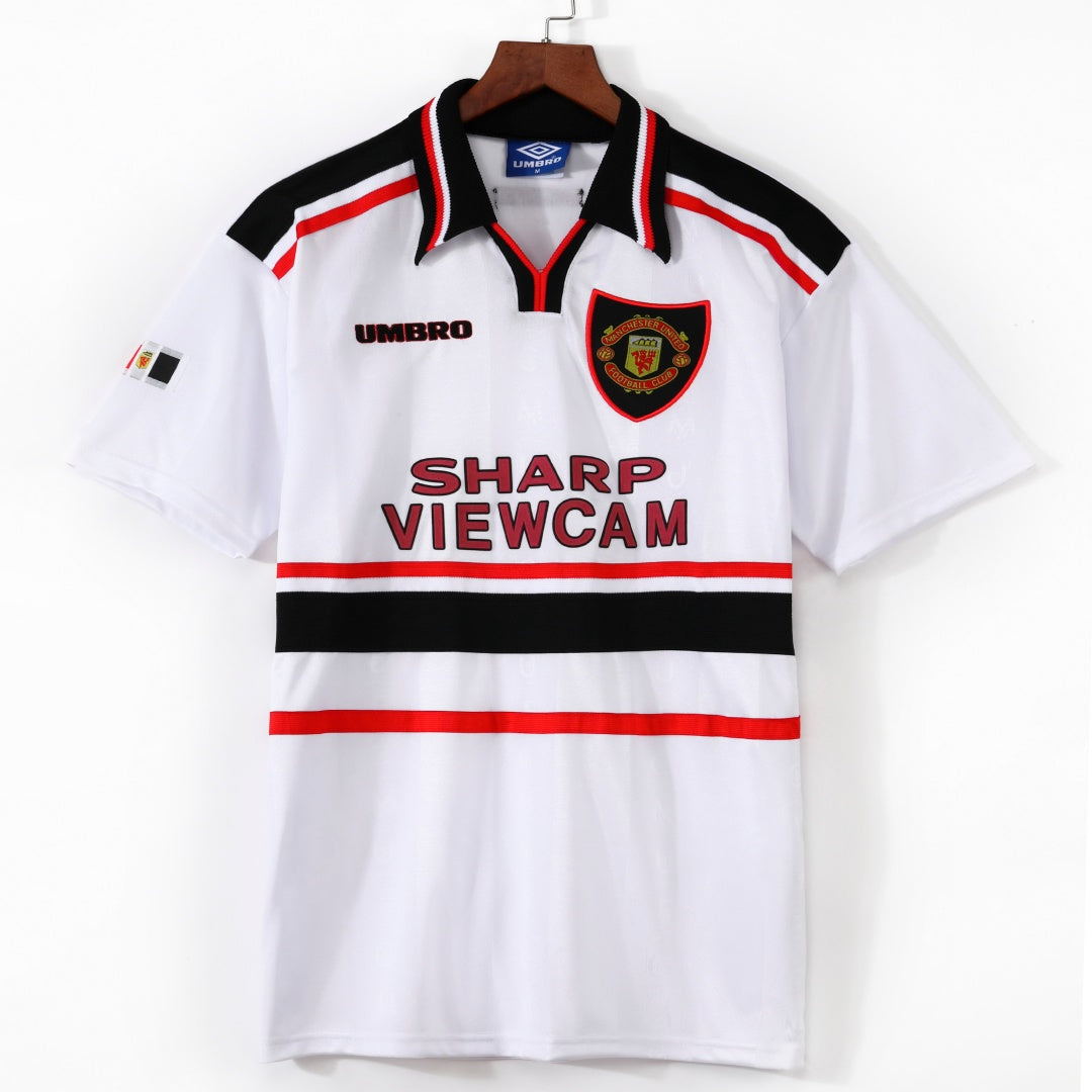 Manchester United Maillot Extérieur Rétro 1998/1999