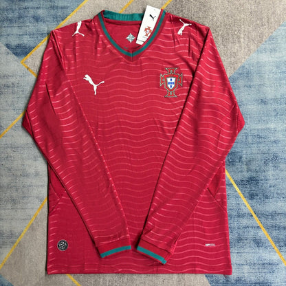Portugal Maillot Manches Longues Domicile 25/26