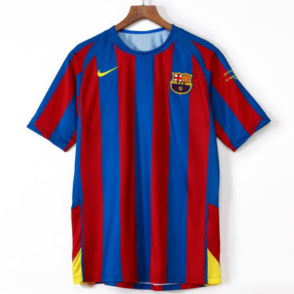 Barcelone Maillot Domicile Rétro 2005/2006