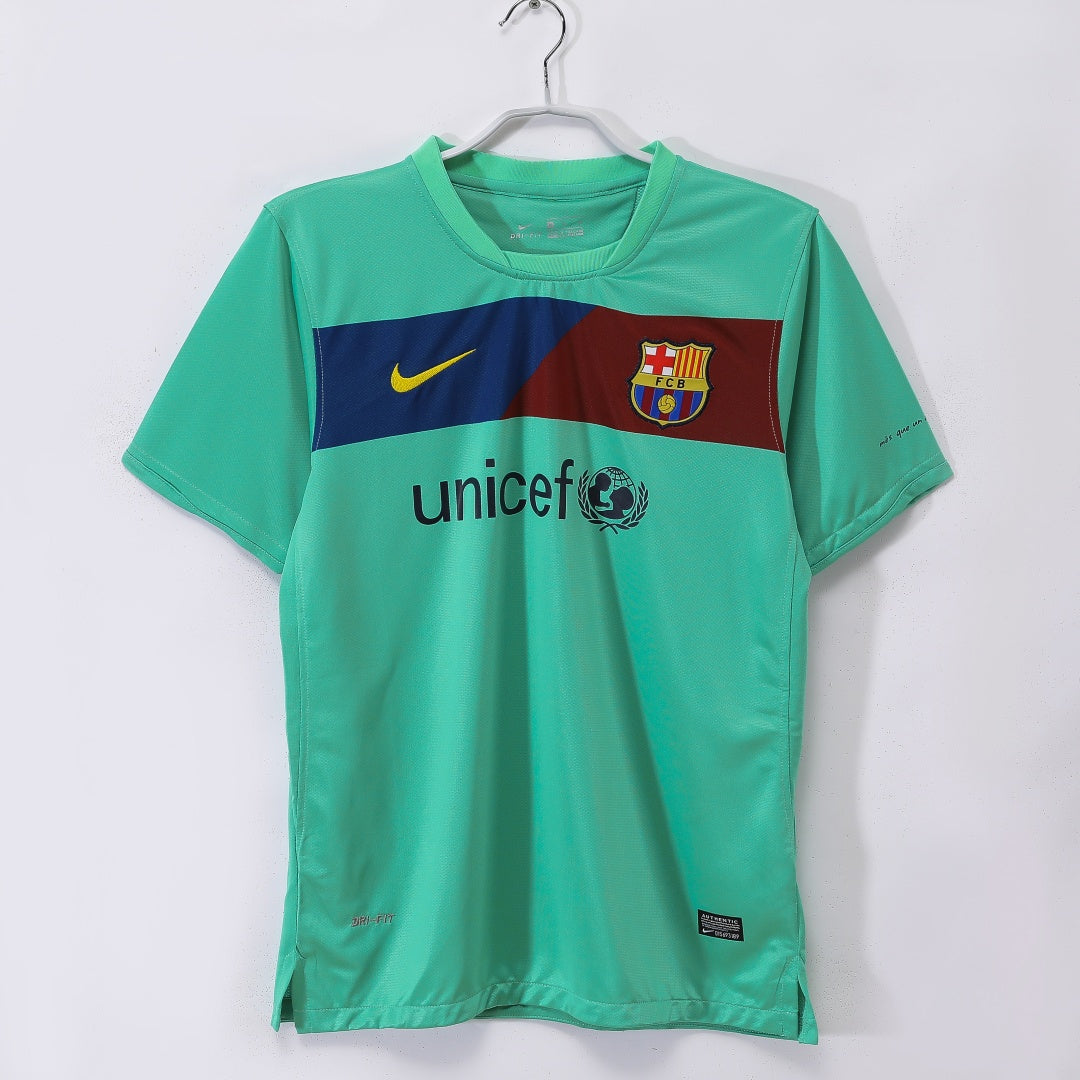 Barcelone Maillot Extérieur Rétro 2010/2011