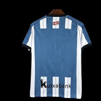 Real Sociedad Maillot Domicile 25/26 – vue 2