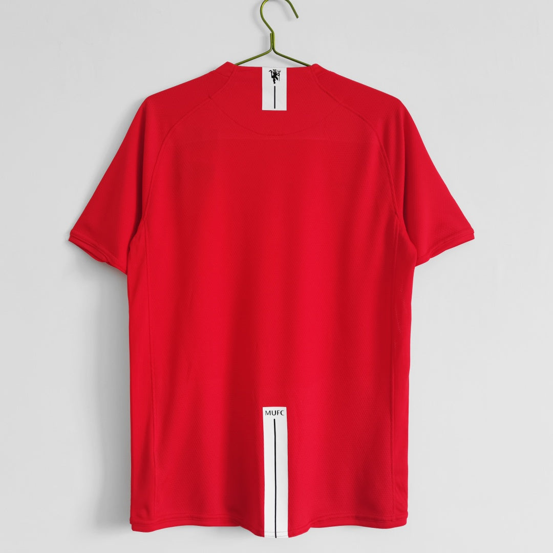 Manchester United maillot Domicile Rétro 2007 2008 – vue 4