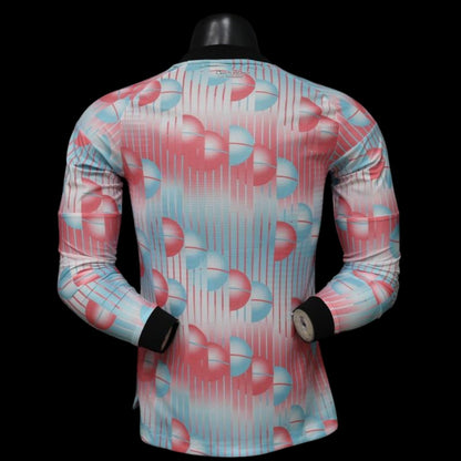 Belgique Maillot Manches Longues Extérieur 26/27 – Version Player – vue 2