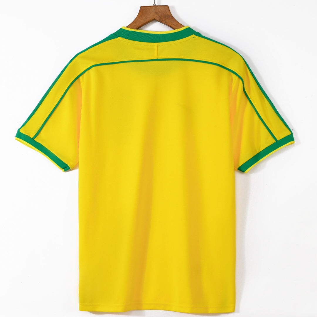 Brésil Maillot Domicile Rétro 1998 – vue 2