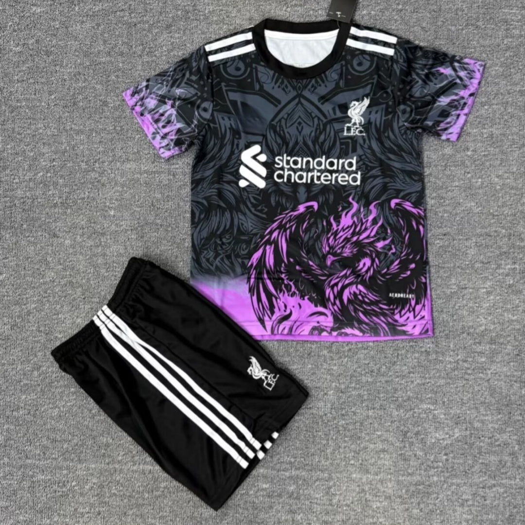 Liverpool Ensemble Enfant Spécial Violet 25/26