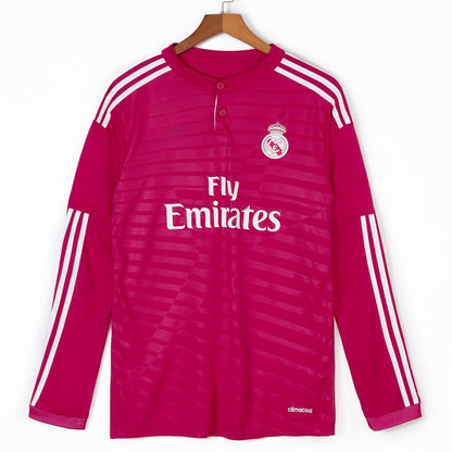 Real Madrid Maillot Manches Longues Extérieur Rétro 2014/2015