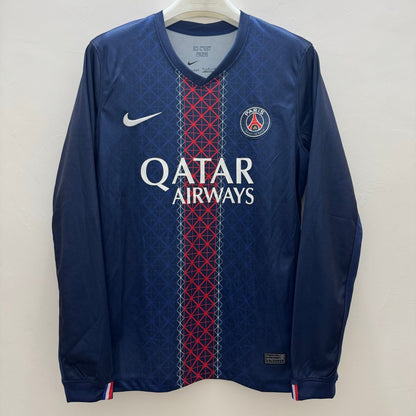 Paris SG Maillot Manches Longues Domicile 25/26