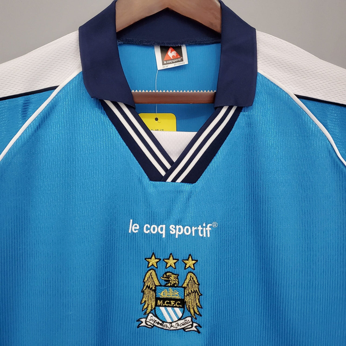 Manchester City Maillot Rétro 99/01 – vue 3