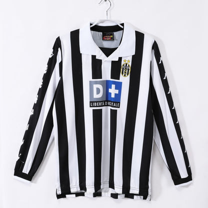 Juventus Maillot Manches Longues Domicile Rétro 1999/2000